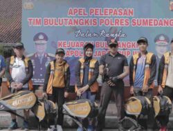 Atlet Bulutangkis Polres Sumedang Siap Bertarung di Ajang Kapolda Cup III