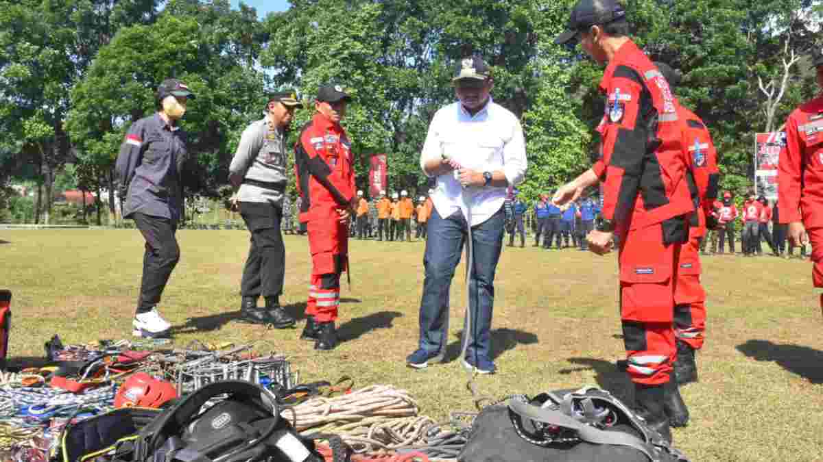 Kodim Sumedang Buka Sekolah Vertical Rescue Tingkat Dasar