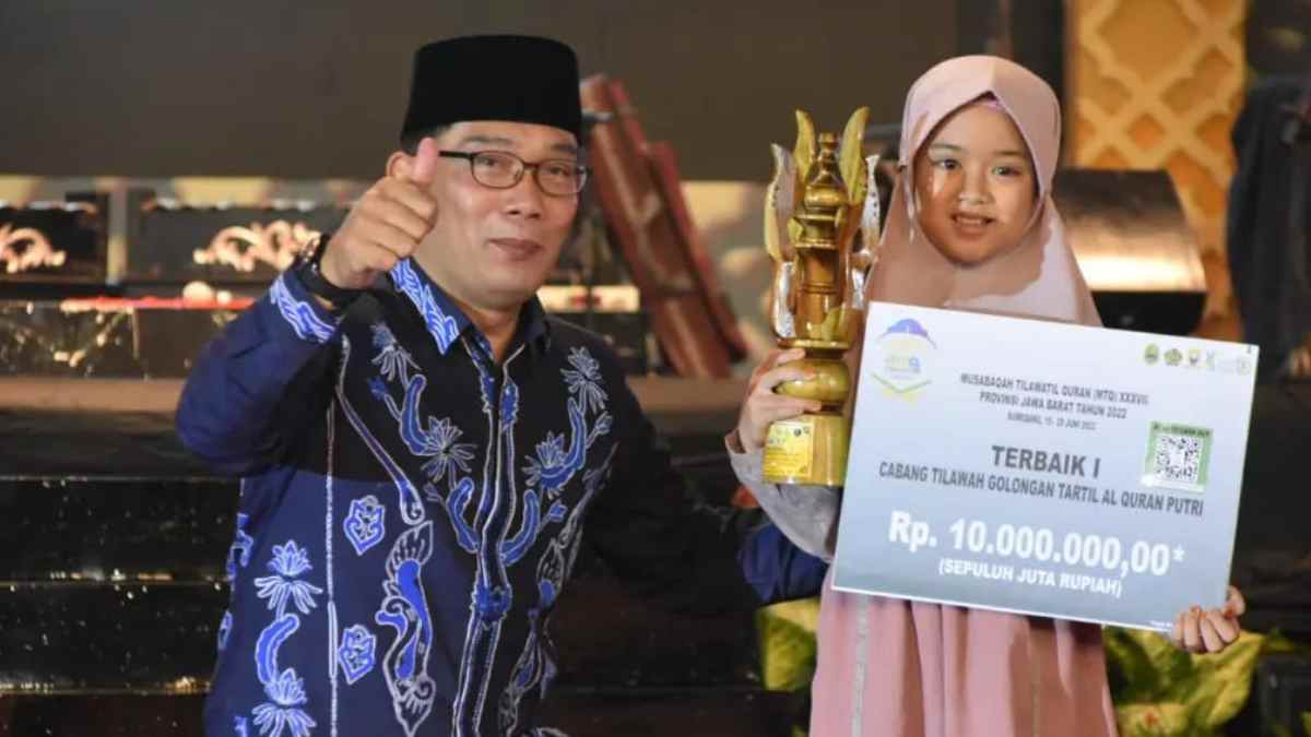 Kota Bandung Juara Umum MTQ Jabar, Sumedang Melesat Raih Posisi 6