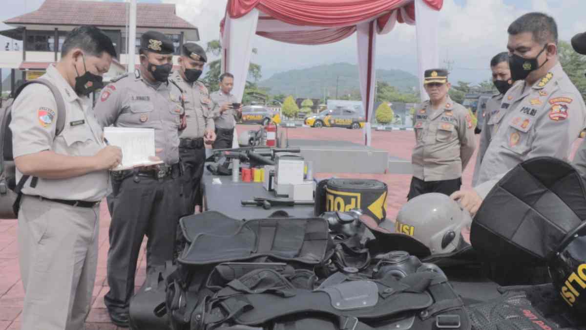 Persiapan Pengaman Pemilu 2024, Puslitbang Polri Datangi Polres Sumedang