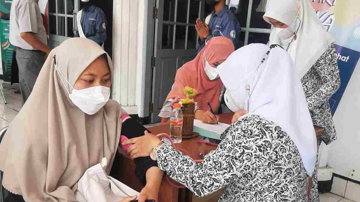 Tim Welcome Health Sambut Kedatangan Kafilah MTQ di Sumedang