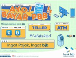 E-Tax bank bjb, Bayar PBB Cukup via Handphone