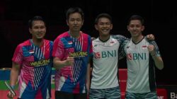 Ganda Putra Unggulan Indonesia Juara dan Runner Up Malaysia Master 2022