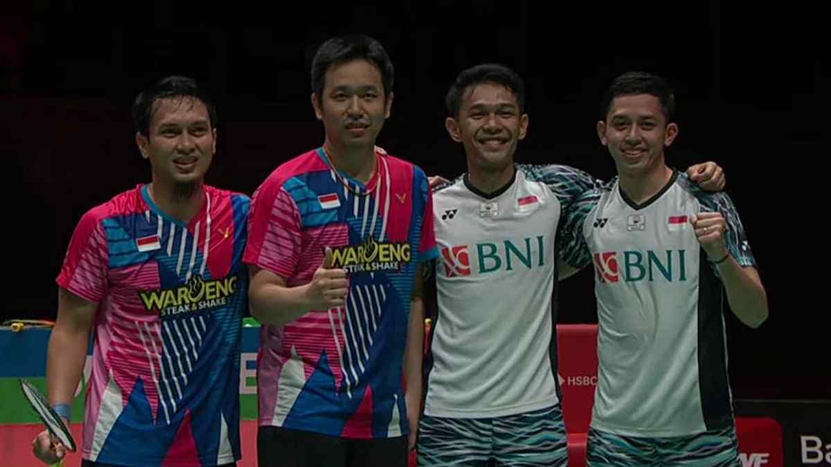 Ganda Putra Unggulan Indonesia Juara dan Runner Up Malaysia Master 2022