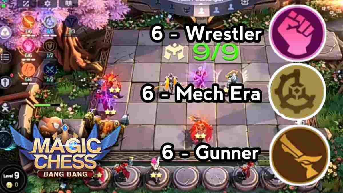 Magic Chess Gunner, Mech Era dan Wrestler Mobile Legends