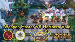 Magic Chess Weapon Master vs Northern Vale kombinasi Tersakit 2022 Mobile Legends