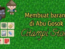 Menukarkan Barang di Abu Gosok Citampi Story