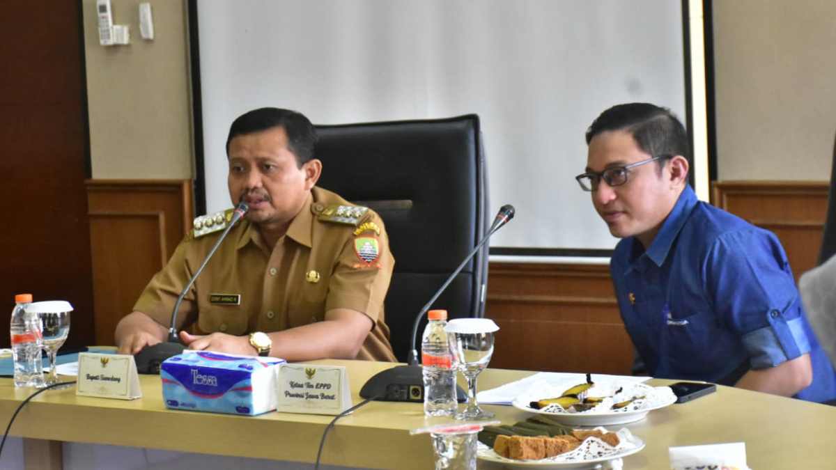 Timda Pemprov Jabar Evaluasi LPPD Sumedang