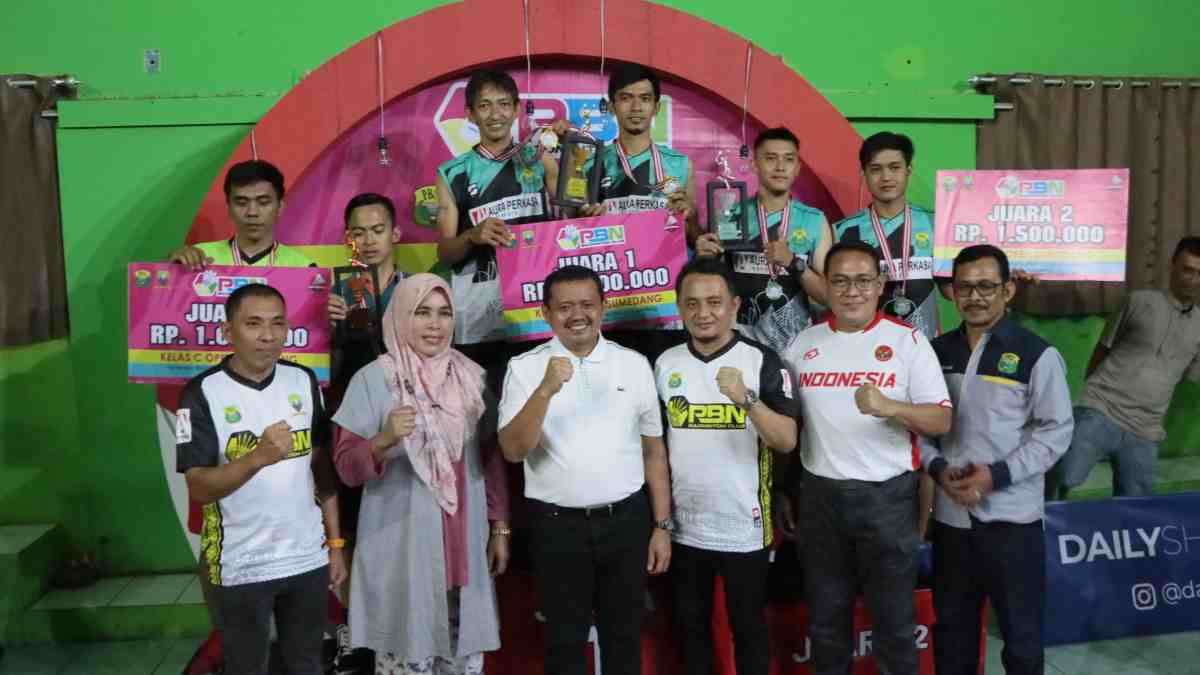 Gunasari PBN Cup 2, Ajang Unjuk Gigi Atlet Bulutangkis Sumedang