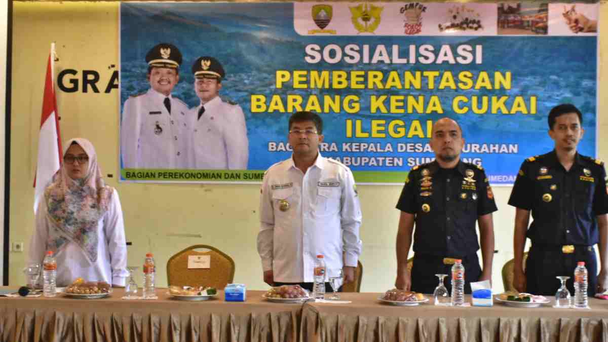 Pemkab Sumedang Gencarkan Sosialisasi Pemberantasan Barang Kena Cukai Ilegal