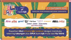 Buka Rekening bank bjb Bisa Dapat Tiket Nonton Solo Batik Music Festival