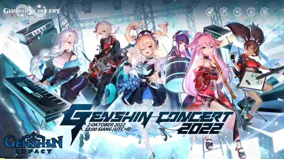 Konser Online Genshin Impact 2022 Dapat Primogems Gratis, Bu