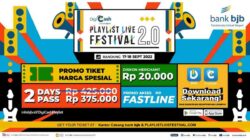 Nonton Konser Musik Digicash PlayList Live Festival 2.0 Semakin Seru, Banyak Promo Pakai DIGI dan DigiCash
