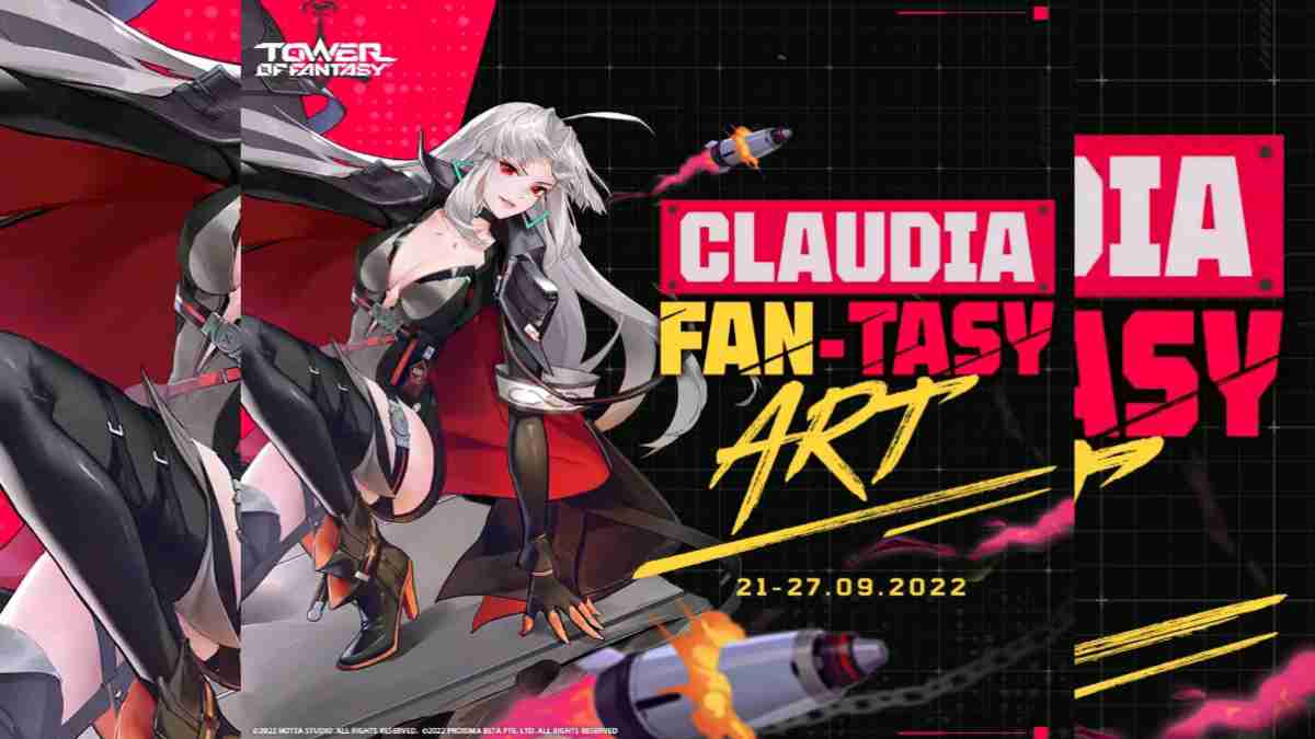 Tower of Fantasy Hebohkan Player dengan Event Claudia Fan-tasy Art