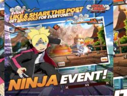 Kapan 2000 Gold Ninja Heroes New Era Dibagikan? Bansos Gratis Nih Guys