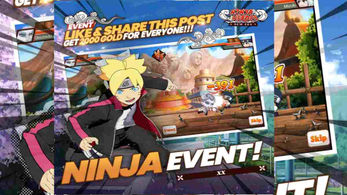 Kapan 2000 Gold Ninja Heroes New Era Dibagikan Bansos Gratis