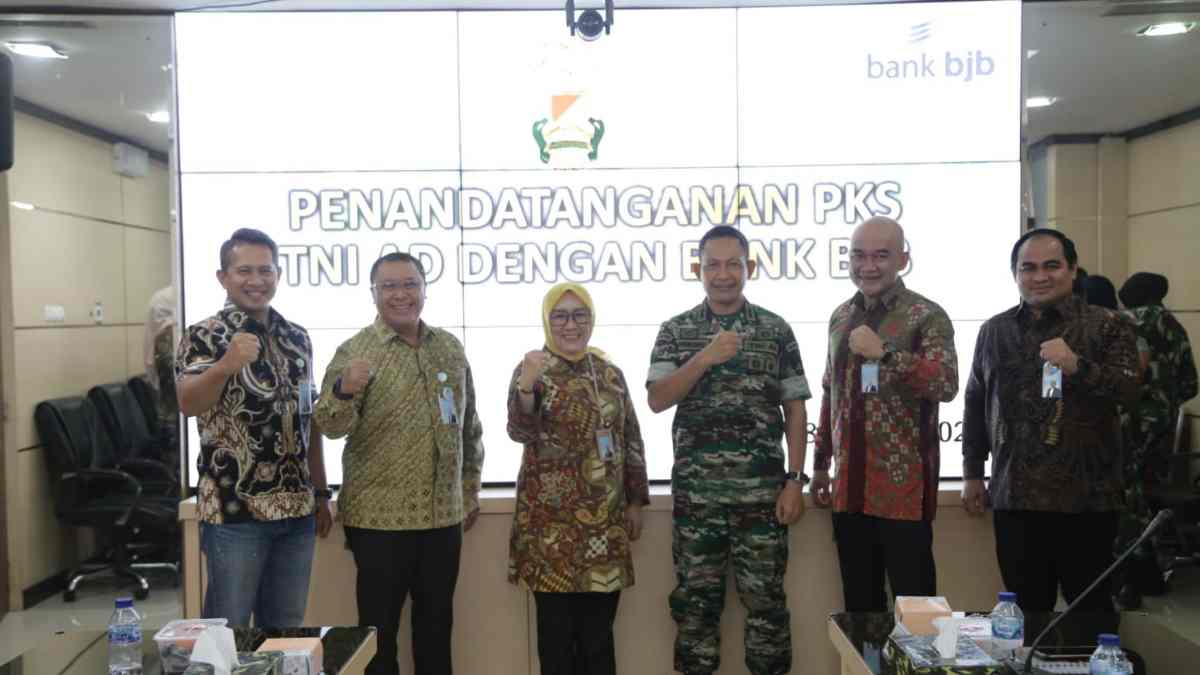Sinergi dengan TNI AD, bank bjb Hadirkan Layanan Perbankan Bagi Personel