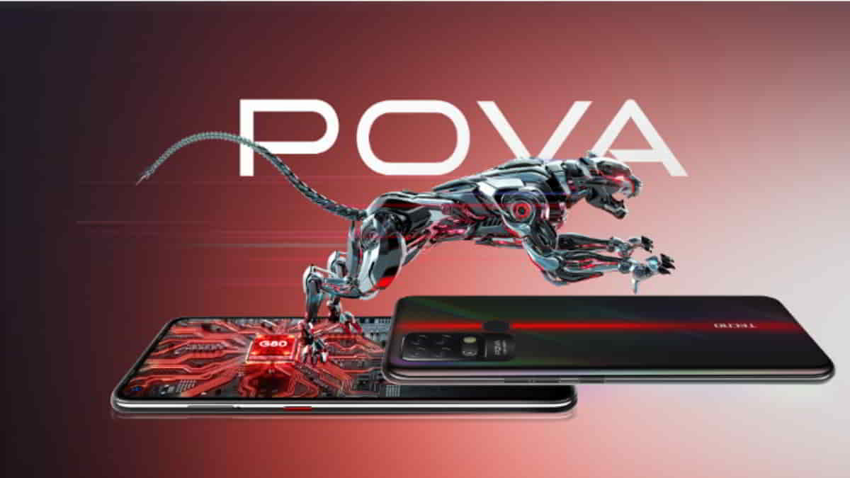 Techno Pova 4 Pro Handphone Gaming untuk Anak Muda