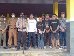 Viking Jurig Kidul dan Polres Pangandaran Doakan Korban Tragedi Stadion Kanjuruhan