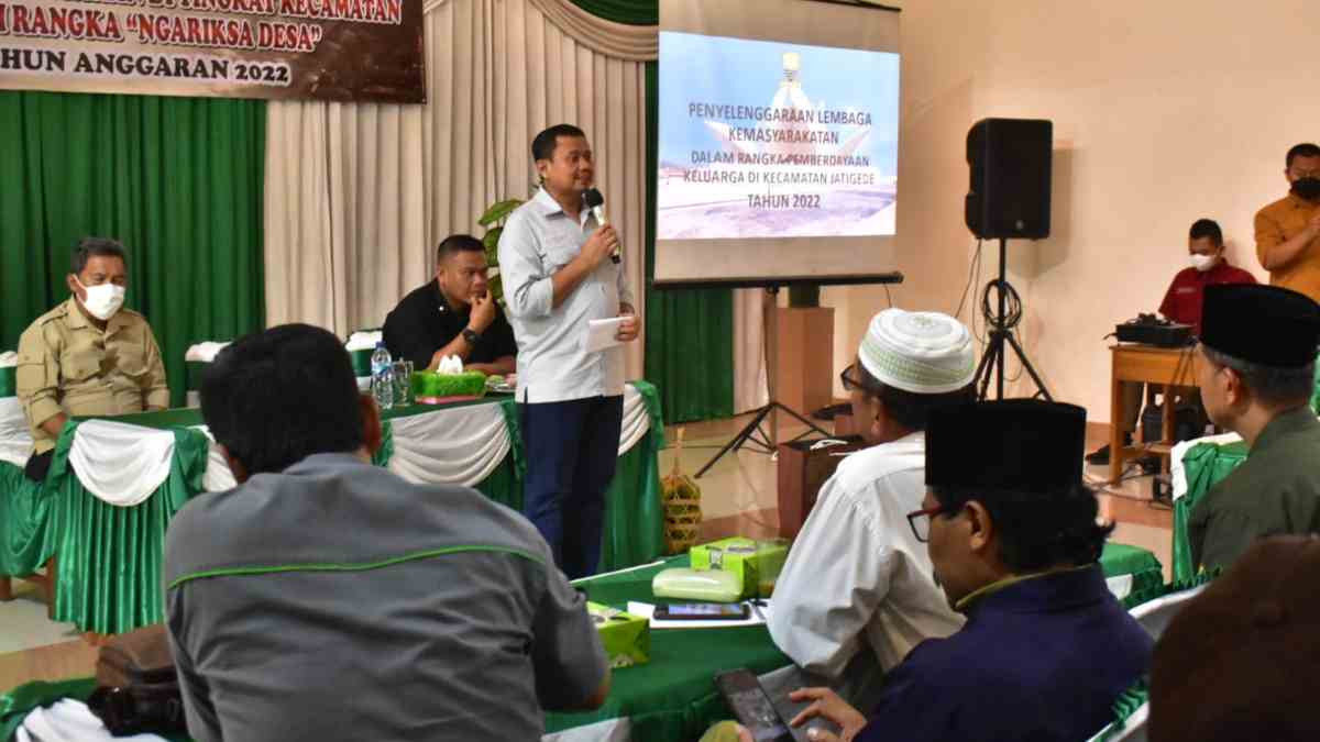 Bupati Sumedang Apresiasi Kekompakan Warga dan Pemerintah Jatigede