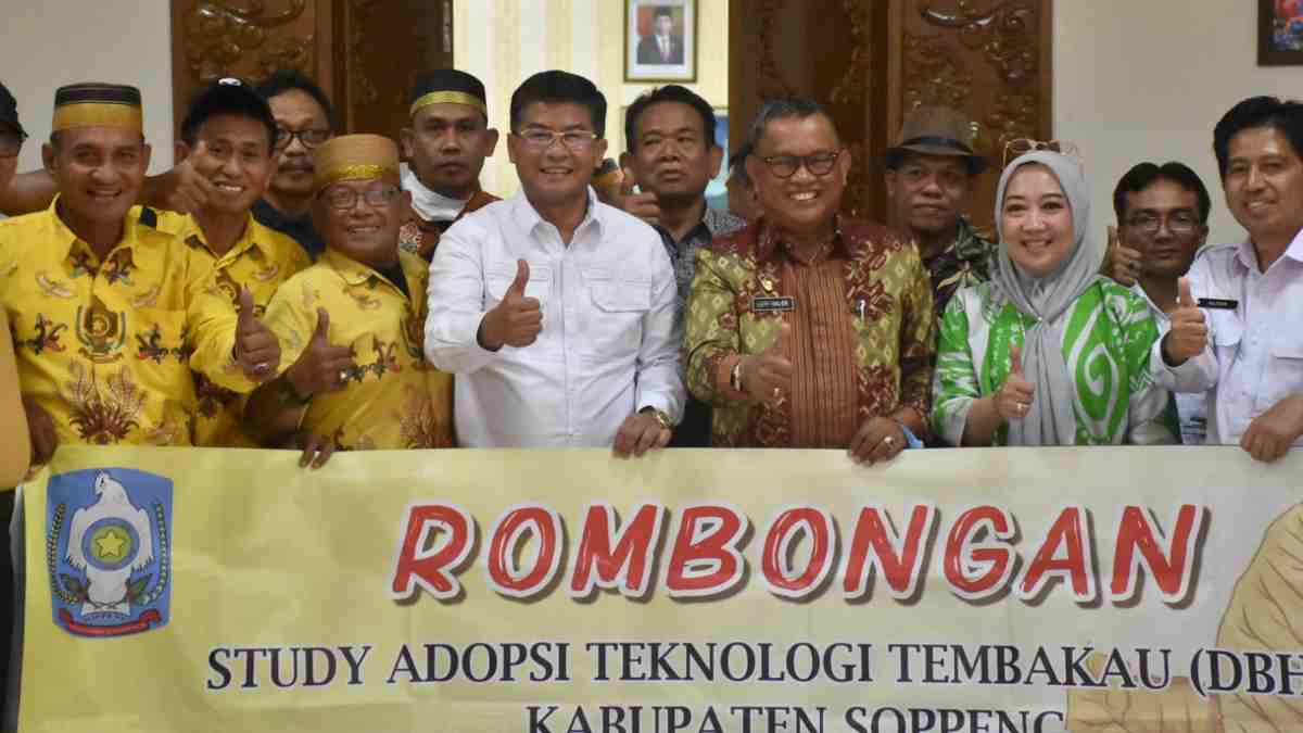 Kabupaten Soppeng Belajar Teknologi Pengelolaan Tembakau ke Sumedang