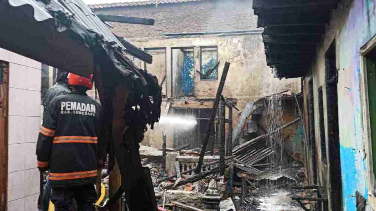 Kebakaran Dahsyat di Jatinangor Sumedang