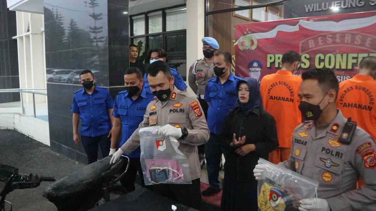 Pelaku Curanmor di Paseh Sumedang