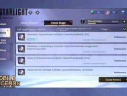 Quest Starlight Revamp Mobile Legends Advance Server, Ada Perubahannya Juga