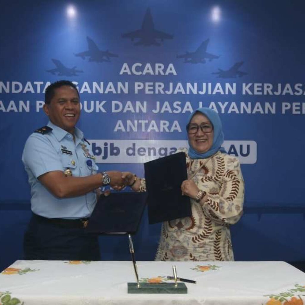 bank bjb Beri Kemudahan Layanan Perbankan untuk TNI AU