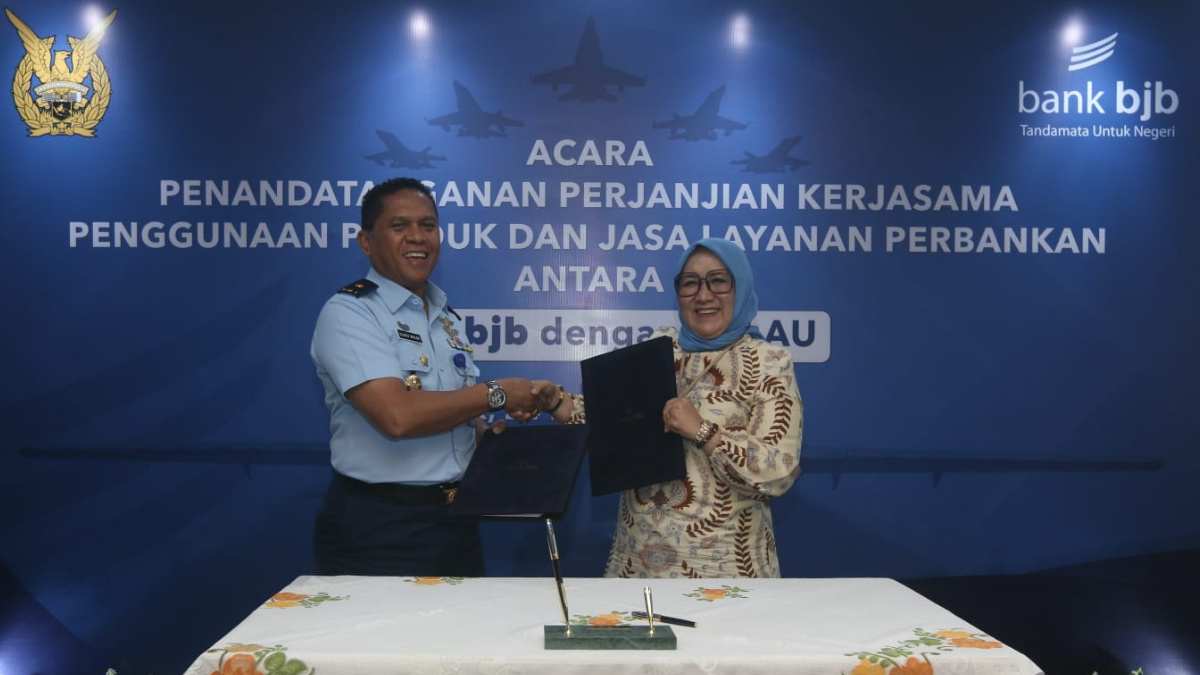 bank bjb Beri Kemudahan Layanan Perbankan untuk TNI AU