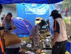 Belum Tersentuh Bantuan, bank bjb Kirim Logistik ke Wilayah Perbatasan Cianjur-Sukabumi