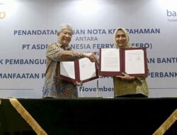 Kolaborasi Pemanfaatan Produk Perbankan, bank bjb Teken MoU dengan PT ASDP Indonesia Ferry