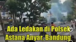 Ada Ledakan Bom di Polsek Astanaanyar Bandung