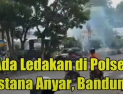 Ada Ledakan Bom di Mapolsek Astanaanyar Bandung