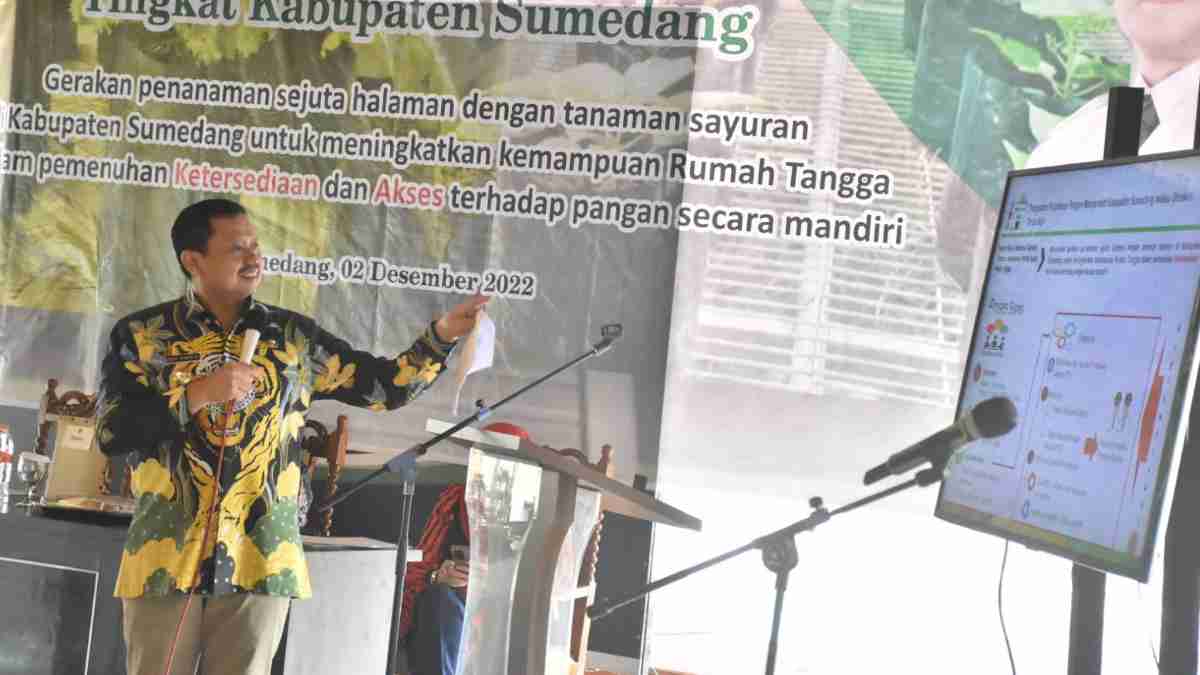 Gerakan Teras Hejo Dukung Kemandirian Pangan di Sumedang