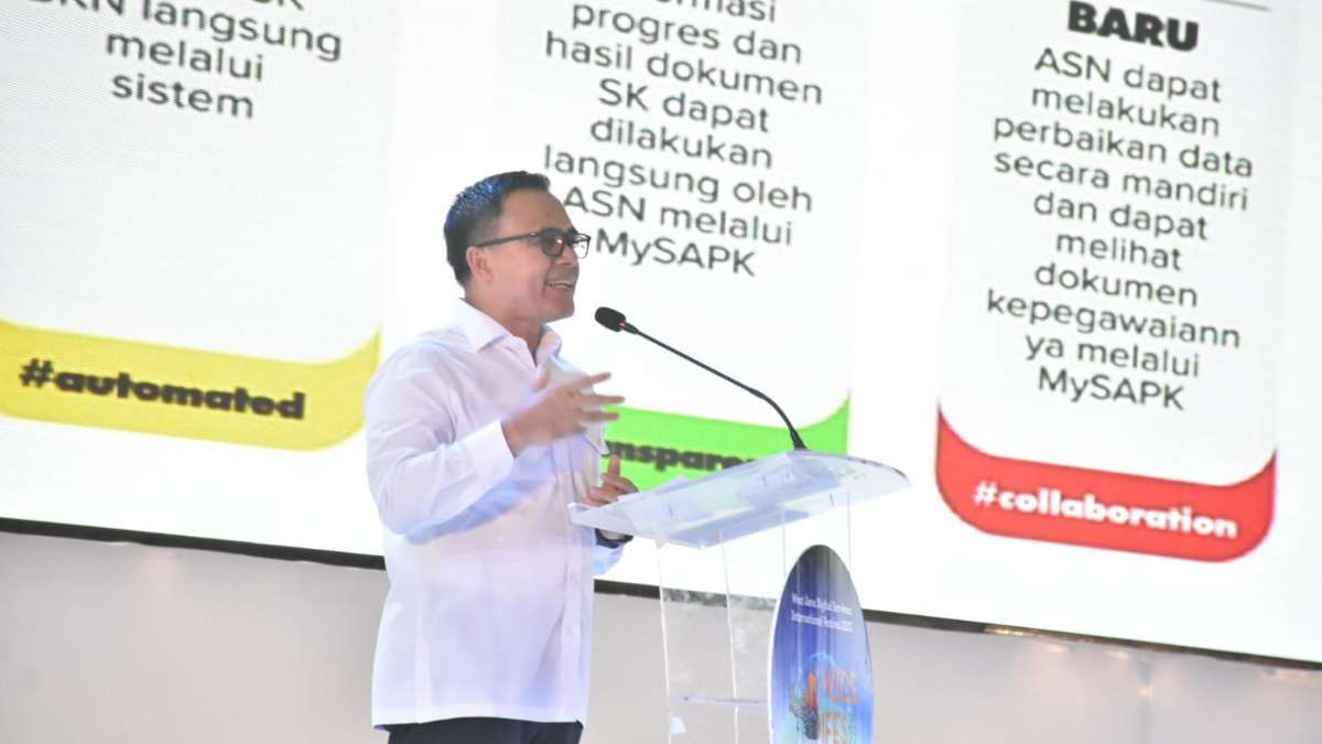 Jadi Narsum WJDS IFes 2022 di Sumedang, Menpan RB Ingatkan Kepala Daerah Fokus 4 Pesan Presiden