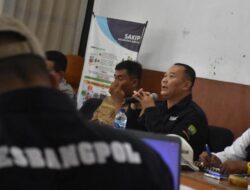 Jelang Peninjauan Jalan Lingkar Timur Bendungan Sadawarna, Kesbangpol Gelar Rakor