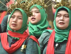 Lomba Tari Umbul Meriahkan Harlah PPP di Sumedang