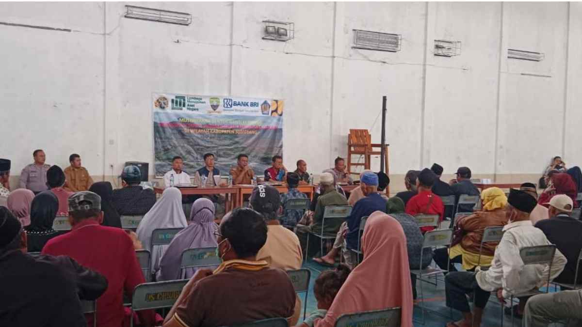 Pemilik Lahan Terdampak Bendungan Cipanas Sumedang Terima Resume