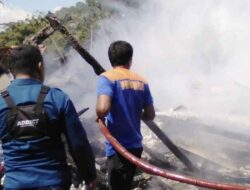 Rumah Produksi Kursi di Tanjungsari Sumedang Ludes Terbakar