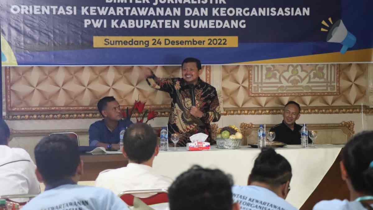 Tingkatkan Profesionalisme Wartawan, PWI Sumedang Gandeng Pemda Gelar OKK