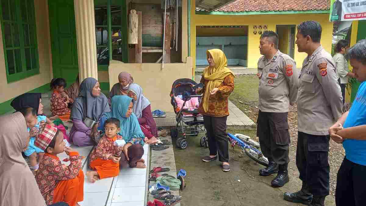 Bantu Turunkan Stunting, Polres Sumedang Kerahkan Bhabinkamtibmas