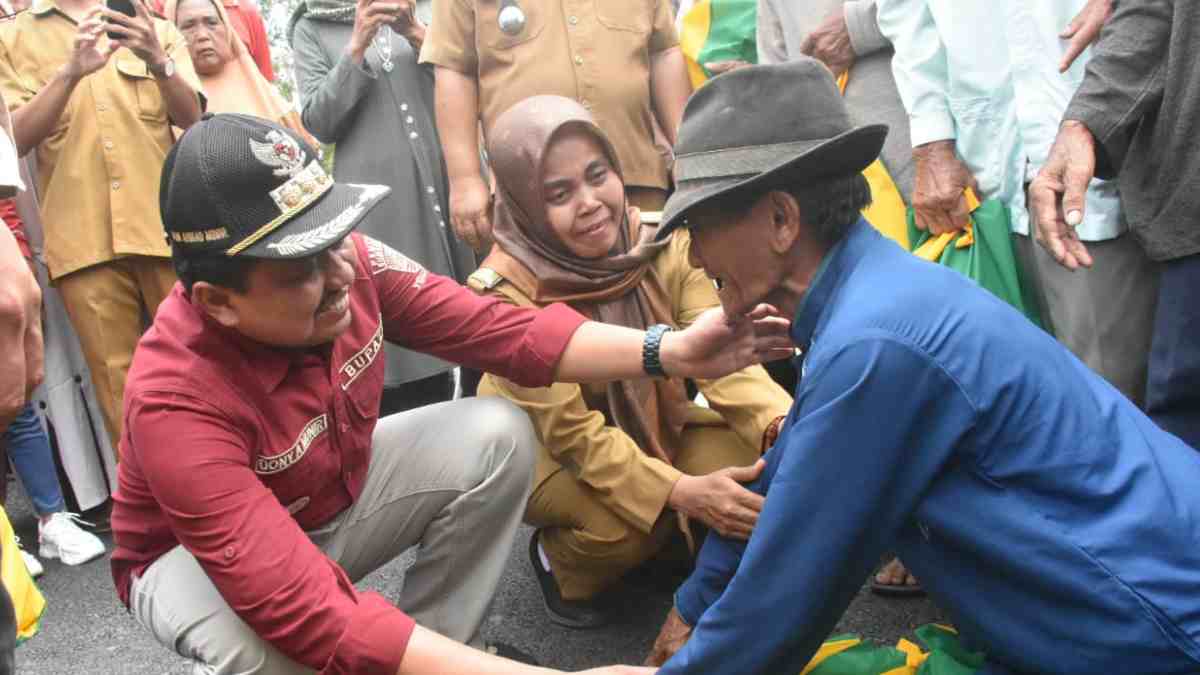 Jembatan Cisaar Lanang di Tomo Sumedang