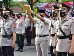 Kapolres Ardiyaningsih Pimpin Sertijab Kasat Reskrim dan Kapolsek Banjar