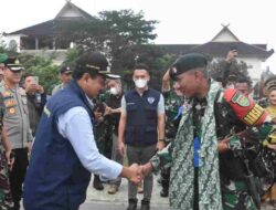 Satgas Pamtas Papua Pulang ke Sumedang dalam Keadaan Lengkap