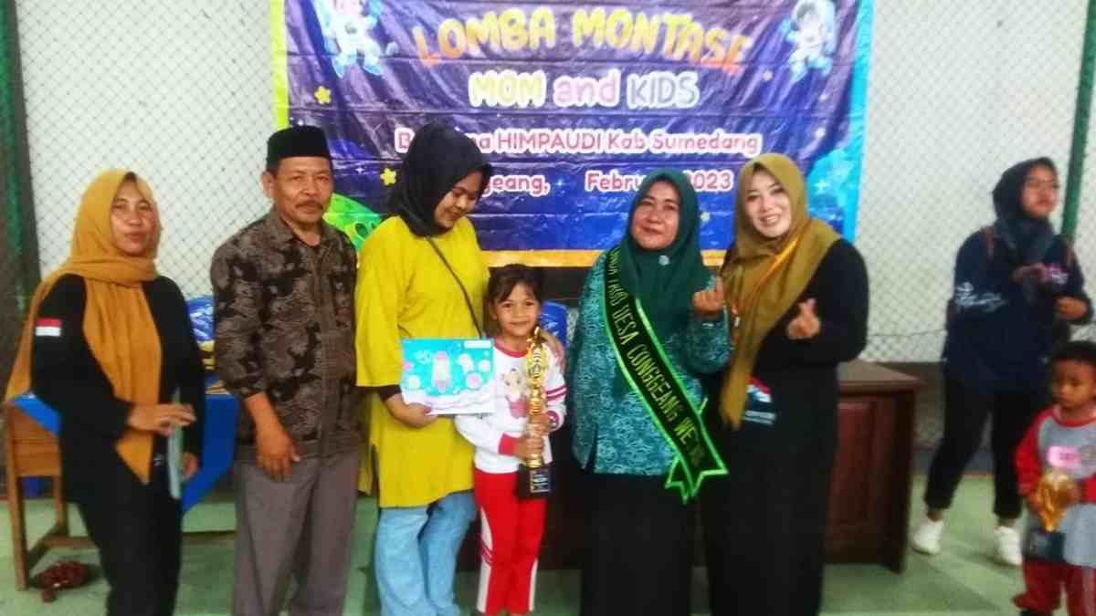 Himpaudi Conggeang Sumedang Gelar Lomba Mom and Kids