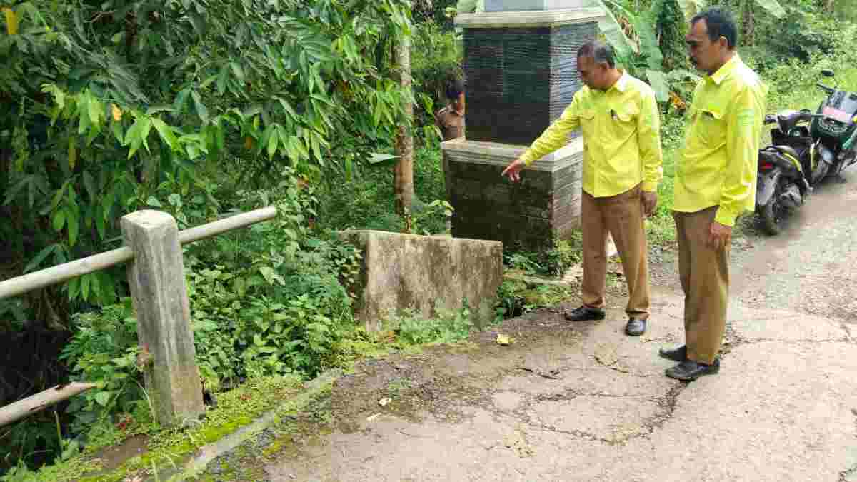 Jembatan Ciasem di Surian Sumedang Bikin Warga Cemas