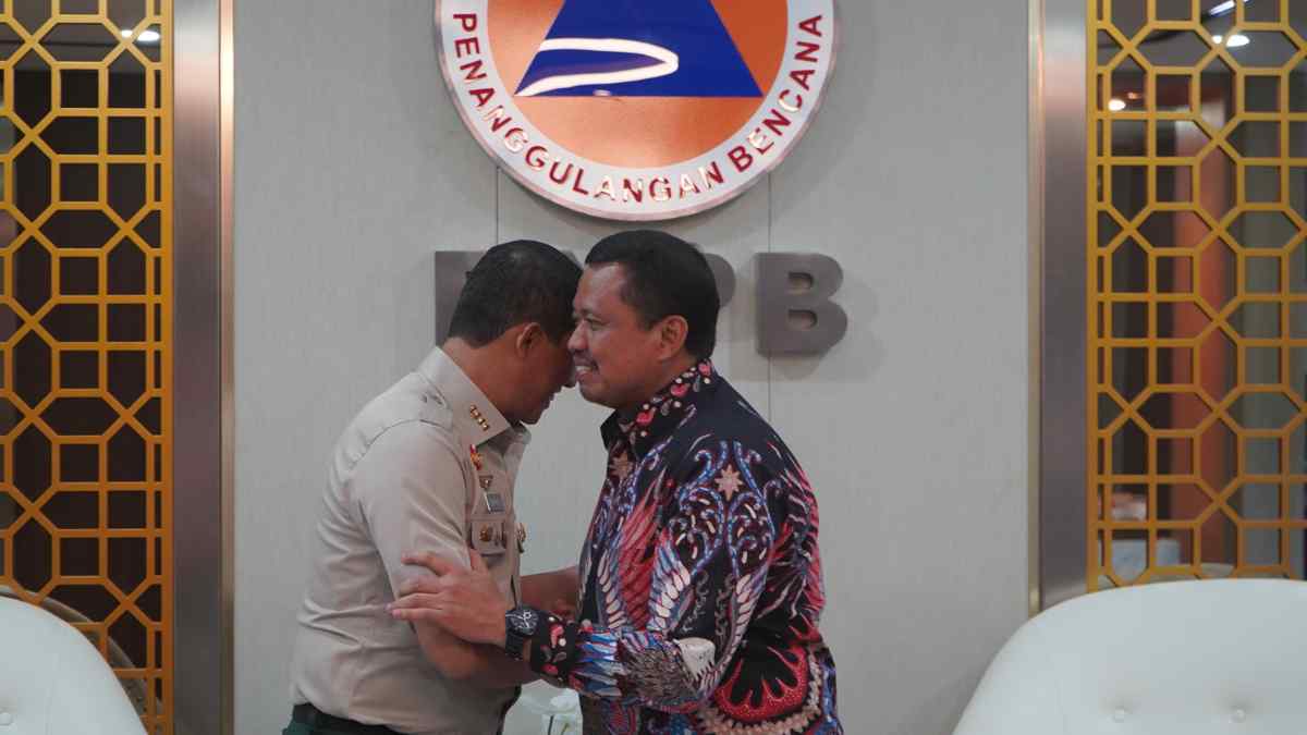 BNPB Siap Lengkapi Kekurangan Sapras di BPBD Sumedang