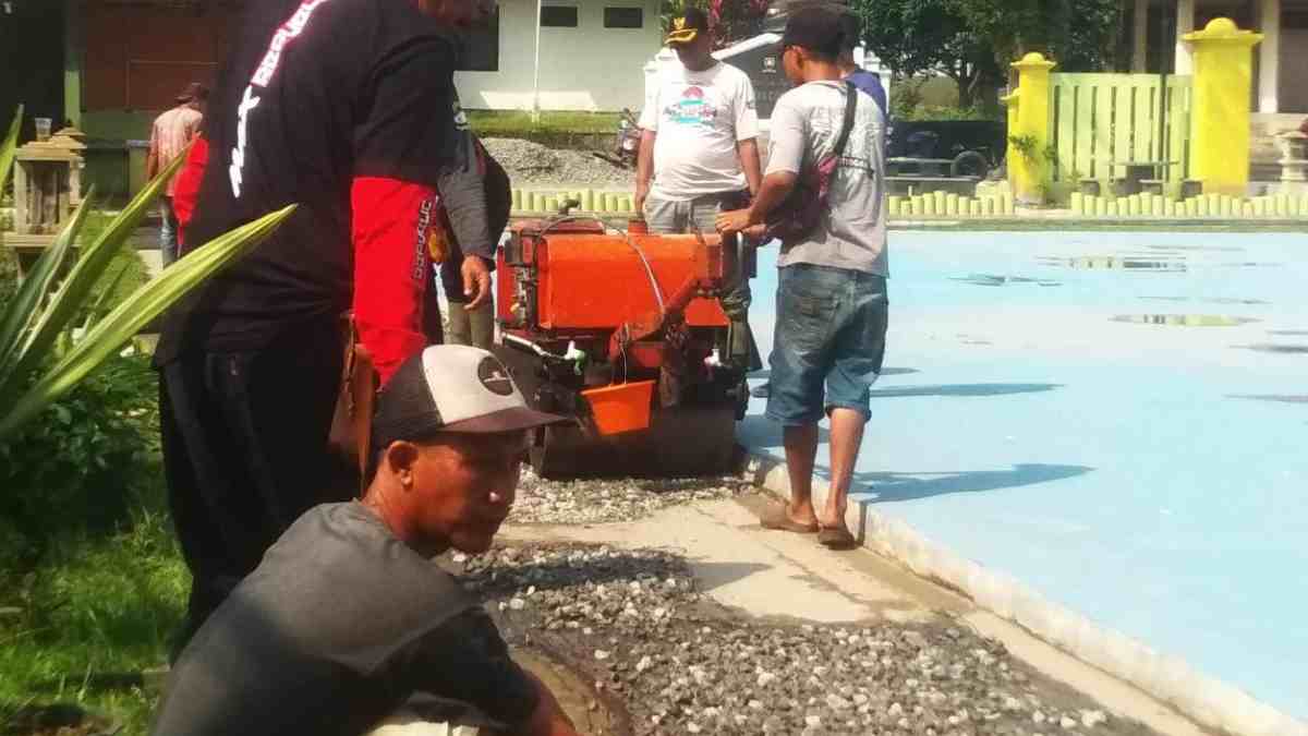 Jalan Gang di Desa Conggeang Wetan Sumedang Mulai Dibangun