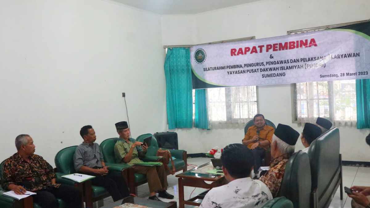 Laporkan Pertanggungjawaban Pengurus, Yayasan Pusdai Sumedang Gelar Rakor